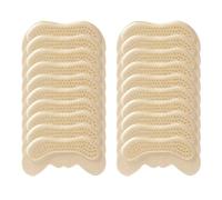 Almohadilla Protector Talon Almohadillas de talón extraíbles para zapatos, el parche en el talón reducirá la fricción entre el zapato y el talón, protegiendo la piel (Color : Beige, Size : 20pcs-thi