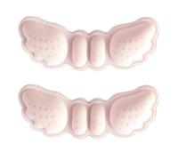 Almohadilla Protector Talon Insertos de cojines para el talón para zapatos sueltos, mayor comodidad y ajuste del zapato, protector del talón para evitar ampollas en el talón (Color : Pink, Size : 2p