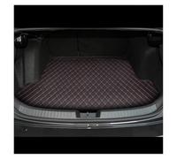 Almohadilla Protectora Alfombrilla Protectora Impermeable para Maletero Coche Piel Sintética para VW para Jetta A7 2019-2022 2023 2024 1 Unidad Alfombrillas(Negro Rojo)