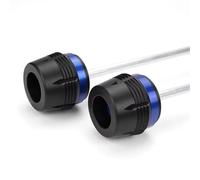 Almohadilla Protectora Anticolisión para Eje De Rueda Delantera Y Trasera De Motocicleta para F900GS Adventure F 900 F900GS 900 GS ADV 2024 2025 Protección contra(Azul,Delantero+Trasero)
