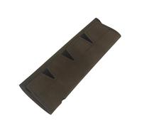 Almohadilla Protectora Antideslizante Para Trompas Accesorios Para Trompas De Viento Almohadilla Protectora De Mano De Piel De Vaca Para Trompas Francesas(Brown)