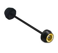 Almohadilla Protectora contra Impactos para El Eje De La Horquilla De La Rueda Delantera Y Trasera De Motocicleta para XADV 750 X-ADV750 2017-2023. Deslizadores De Marco(Oro,Frente)