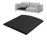 Almohadilla Protectora del Sofá, Reparación de Hundimiento del Cojín 60x60cm 1 PCS, en Poliuretano, Protector del Sofá Para Aumentar La Comodidad, Almohadilla de Soporte de Esponja, Negro