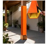 Almohadilla protectora para bastón de baloncesto para parque infantil al aire libre, se adapta a postes de 2 a 12 pulgadas, envoltura de columna de porche, protección duradera para pilares