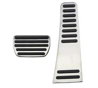 Almohadilla Protectora Para Pedal De Acelerador Y Freno De Coche, Almohadilla Para Volvo XC60 XC90 S90 V90 2018-2020, Cubierta Para Alfombrillas reposapiés interior vehículo(Style 1(AT))