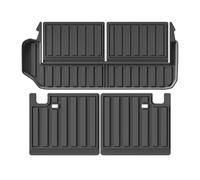 Almohadilla Protectora Respaldo Asiento Trasero para Toyota para Land Cruiser para Prado 250 J250 LC250 Alfombrilla Revestimiento Carga 7 Asientos(Alfombrilla para Maletero 3 uds.)