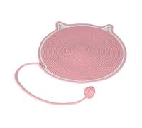 Almohadilla rascadora de doble cara para gatos, bonita almohadilla redonda para gatos de varios tamaños