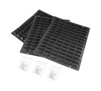 Almohadilla rascadora para cabras y caballos, 3 piezas, cepillo antiespaguetizas, para vacas, ponis, ovejas, arañazos para masaje suave o montaje en pared, herramienta de cría de ganado para graneros