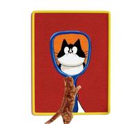 Almohadilla rascadora para Gatos autoadhesiva, Alfombrilla rascadora de para Pared, Tabla rascadora de Mascotas de Color Brillante para Sala de Estar, Dormitorio, barandillas de Escalera