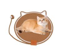 Almohadilla Rascadora Para Gatos Esterilla Juguete Pelota Cuerda Algodón