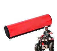 Almohadilla redonda para manillar, almohadilla de espuma cruzada de alta densidad para motocicleta, protector de pecho de motociclistas, 7.87 x 1.97 pulgadas, cojín suave para manillar, ajuste preciso