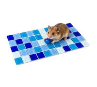 Almohadilla Refrescante Conejo Mascota - Cómoda Colchoneta Fría para el Descanso y Confort de Mascotas,Almohadilla Refrescante Hámster | para Chinchillas Conejos Enanos Hurones Erizos Ratones Lemmings