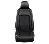 Almohadilla Refrescante para Asiento de Coche, Funda Ventilada con 24 Ventiladores y 3 Velocidades, Masaje y Seda de Hielo, 12V/24V, para Conducir en Verano(Noir,12V)