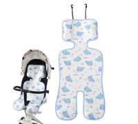 Almohadilla Refrescante Para Bebé,Cojín de Enfriamiento Suave para Silla de Coche y Cochecito - Cojín de Seda de Hielo Transpirable y Suave, Accesorios para Silla de Coche, Capazo y Exteriores