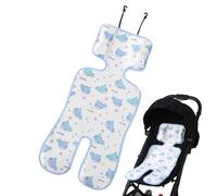 Almohadilla Refrescante para Cochecito de Bebé,Cojín Enfriador para Silla de Cochecito Infantil | Cojín de Seda de Hielo Transpirable y Suave, Accesorios para Silla de Coche, Capazo y Exteriores
