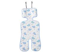 Almohadilla Refrescante para Cochecito de Bebé | Cojín Refrescante para Silla de Coche Infantil - Cojín de Seda de Hielo Transpirable y Suave, Accesorios para Silla de Coche, Capazo y Exteriores