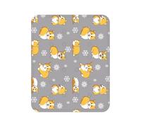 Almohadilla refrescante para mascotas, Cómoda colchoneta autorefrescante con estampado de animales | Cojín refrescante rectangular for cama gato, suministros for mascotas al aire libre(Cute pet gray)