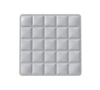 Almohadilla Refrescante Transpirable Para Estar Sentado En La Oficina | Cojín de Gel Multifuncional | Almohadilla Seda De Hielo Para El Hogar En Verano (Gris,45 x 45 cm)