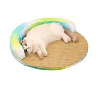 Almohadilla Refrigerante Para Perros Base de Ratán Refrescante Lavable