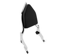 almohadilla respaldo pasajero motocicleta Respaldo 14'' para pasajero trasero motocicleta para CVO para carretera para Glide para calle para Glide para Touring para carretera para King