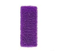 Almohadilla reutilizable para mopa eléctrica Swiffer PowerMop - Paño de limpieza de microfibra para madera dura y suelos de baldosas - Recambio lavable púrpura (1 2)