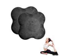 Almohadilla Rodillera Yoga,2 PCS 20 x 20 cm Almohadillas de Yoga,Almohadillas Antideslizantes para Rodillas,Accesorios de Esterilla de Yogas Ligeros y Portátiles para Pilates,Meditación y Ejercicio