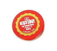 Almohadilla roja con huellas dactilares para firmar contratos/archivos/documentos, almohadillas de sello para sellos de goma, almohadillas para sellos, lavables para sellos