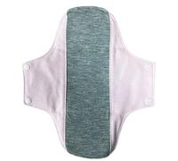 Almohadilla sanitaria de algodón lavable, reutilizable, a prueba de fugas, para ropa interior menstrual para mujer, almohadilla higiénica antibacteriana