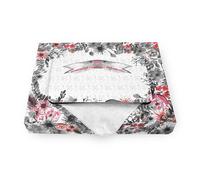 Almohadilla sanitaria desechable para la abertura facial de la camilla, X, papel, funda rosa, 100 unid.