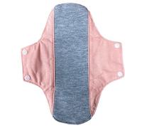 Almohadilla sanitaria lavable para mujer, transpirable, de algodón, para menstrual, reutilizable, a prueba de fugas, antibacterias, higiénica