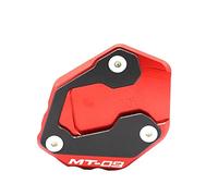 Almohadilla Soporte Lateral Para Pie Motocicleta, Placa Ampliadora Soporte Lateral CNC, Almohadilla Ampliadora, Para Yama&ha MT09 FZ09 2021 2022 MT 09 FZ 09(10)