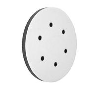 Almohadilla suave de lijado, almohadilla de amortiguador con interfaz de búfer de diámetro suave de 150 mm para almohadillas de lijado(6 holes)