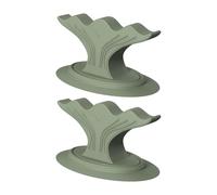 Almohadilla suave moldeada con plan de fluctuación y base ampliada para un ajuste cómodo en los dedos, bonito divisor de cola de ballena