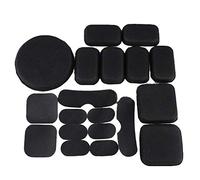 Almohadilla Táctica para Casco, 19 Almohadillas de Espuma EVA, Reduce el Movimiento del Casco y Proporciona una Protección Indolora. Piezas de Recambio de Cascos Tácticos.