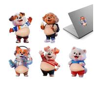 Almohadilla táctil para parachoques de barriga - Divertidas figuras de animales, dispositivo de presión de silicona hinchada con superficie táctil antiestrés, emblema de gelatina flexible para soporte