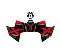 Almohadilla Tanque Lateral Motocicleta Pegatina Antideslizante Protección Agarre Gas Para Valico 525 Para DSX Para 2023 2024 2025 Moto Adhesivo(Color4)