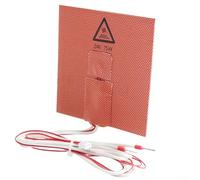 Almohadilla térmica 100x100 24V 75W para VONON 0 10 2 para impresora 3D cama calentada, con respaldo para un montaje seguro y calefacción de silicona para un control constante de la temperatura