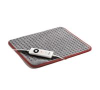 Almohadilla térmica Daga Confort microfibra control electrónico 5 zonas gris y roja