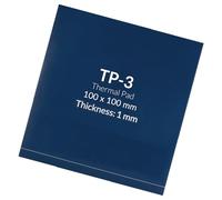 Almohadilla térmica de alta conductividad de 120 x 20 mm, ideal para consolas electrónicas, almohadilla térmica de silicona que amortigua las vibraciones