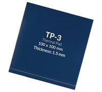 Almohadilla térmica de alta conductividad de 120 x 20 mm, ideal para consolas electrónicas, almohadilla térmica de silicona que amortigua las vibraciones