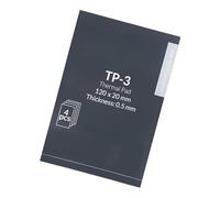 Almohadilla térmica de alta conductividad de 120 x 20 mm, ideal para consolas electrónicas, amortiguación de vibraciones que conducen el calor