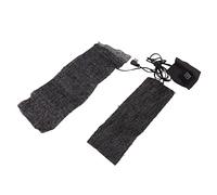Almohadilla Térmica de Fibra de Carbono, Buen Efecto de Calefacción, Suave, 3 Marchas, Almohadilla Térmica para Ropa, Portátil, Alimentada por USB para Esquiar