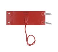 Almohadilla térmica de silicona Calentador de aislamiento impermeable eficiente para equipos de maquinaria de automóviles 80 W 250 mm x 90 mm Resistencia a la temperatura (12 V CC.)