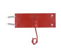 Almohadilla térmica de silicona Calentador de aislamiento impermeable eficiente para equipos de maquinaria de automóviles 80 W 250 mm x 90 mm Resistencia a la temperatura (CC 24 V)