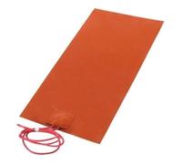 Almohadilla térmica de silicona de 5 V, 80 W, 100 x 200 mm, resistente al agua, for batería, tanque de combustible, protección anticongelante.