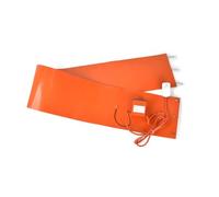 Almohadilla térmica eléctrica de silicona con termostato, calentador de bidón de aceite metálico para válvulas, instrumentos y barriles de grasa, 110 V/220 V (digital, 200 L, 125 x 1740 x 1000 W)