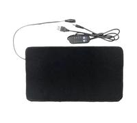 Almohadilla térmica enchufable,Almohadilla calefactora para mascotas - Almohadilla eléctrica calentada - Almohadillas portátiles de calentamiento rápido, dispositivo de cinturón, 4