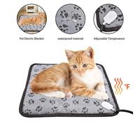 Almohadilla térmica extragrande para mascotas de exterior, alfombrilla calefactora eléctrica XL para perros grandes y gatos, alfombrill