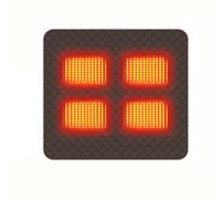 Almohadilla Térmica For Exteriores, 3 Niveles De Temperatura (40/50/60 °C), Almohadillas Térmicas Eléctricas, Cojín Calefactable For Silla De Camping, Sofá, Sillón, Camping Y Viajes(Brown,45 * 45)