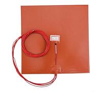 Almohadilla térmica impermeable del silicón 220V, 500W compatible con 3 y para CR10 para la transferencia de calor constante